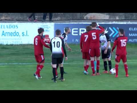Segunda B 2017-18. Resumen CD Tudelano 0 - Arenas Club 1