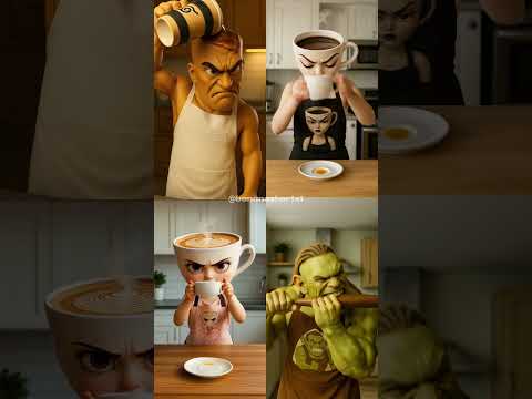 Tung Sahur vs Espressona vs Ballerina vs Brr Brr Patapim #brainrot #tungtungtungsahur