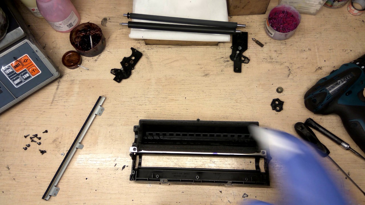 как заправить картридж самсунг