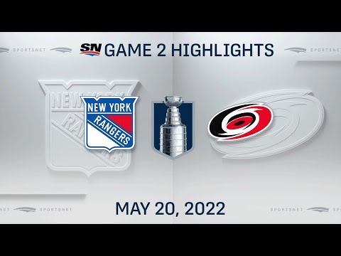 NHL Game 2 Highlights | Rangers vs. Hurricanes - May 20, 2022