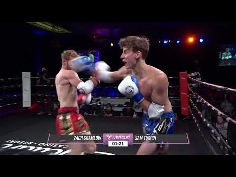 Sam Turpin vs Zach Gramlow Full Fight | Versus Muay Thai 3