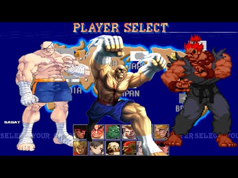 Super Street Fighter 2 Turbo  - Sagat Vs Akuma