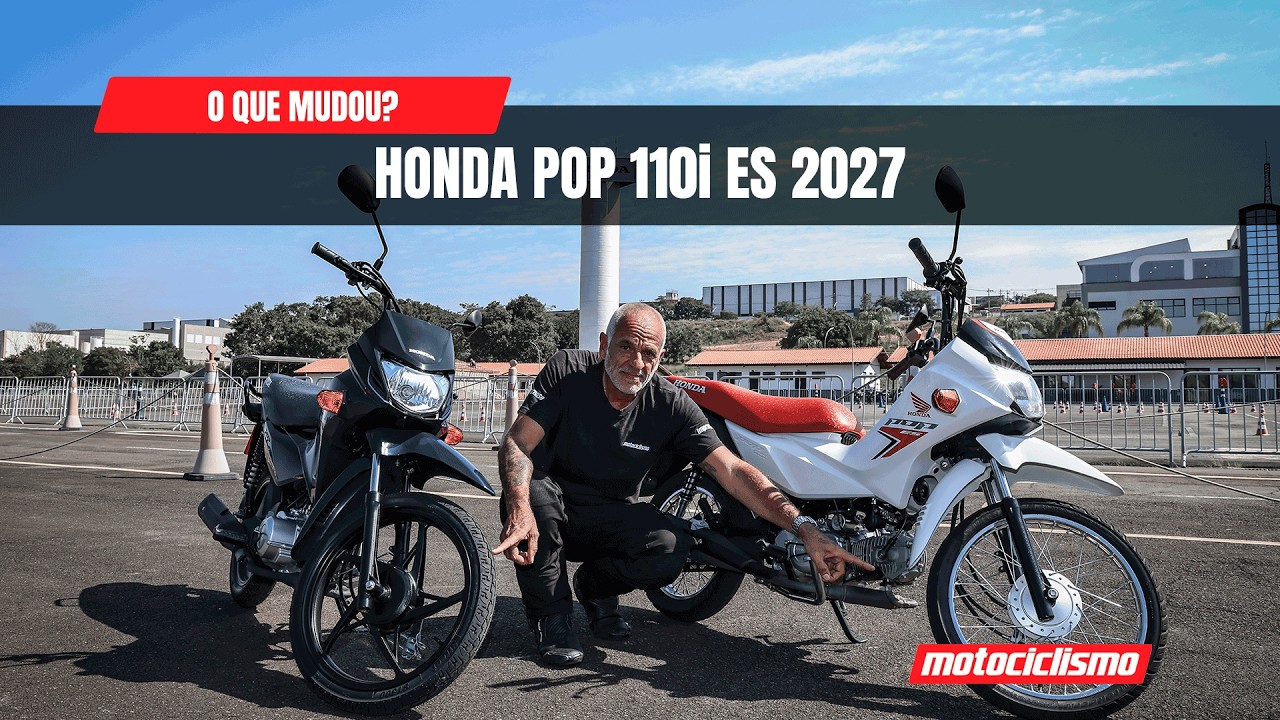 Nova Honda Pop 110i 2027: O que mudou? | Teste de Primeiras Impressões
