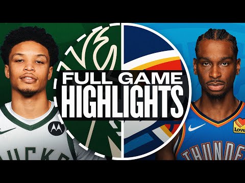 Game Recap: Thunder 125, Bucks 96