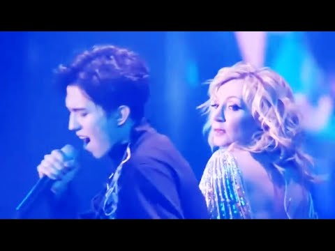 Dimash Qudaibergen & Kristina Orbakaite - Опять метель (Blizzard again) BASTAU Concert 2017