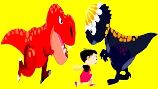 Dinosaurs Cartoons Games for Kids to learn about Dinos & Dino world Adventure Fun Game for Children