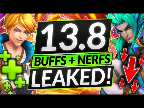 NEW PATCH 13.8 - HUGE CHAMPION BUFFS and NERFS - Jarvan DESTROYED - LoL Meta Guide