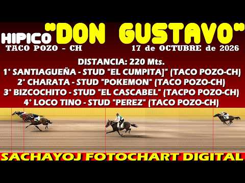 SANTIAGUEÑA en HIPICO "DON GUSTAVO" (TACO POZO-CH 18-10-26)