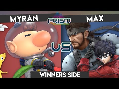 PRISM 208 - Myran (Olimar) vs. Max (Snake/Joker) - Winners Side - Smash Ultimate Singles