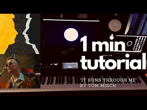 1 min tutorial "It Runs Through Me"