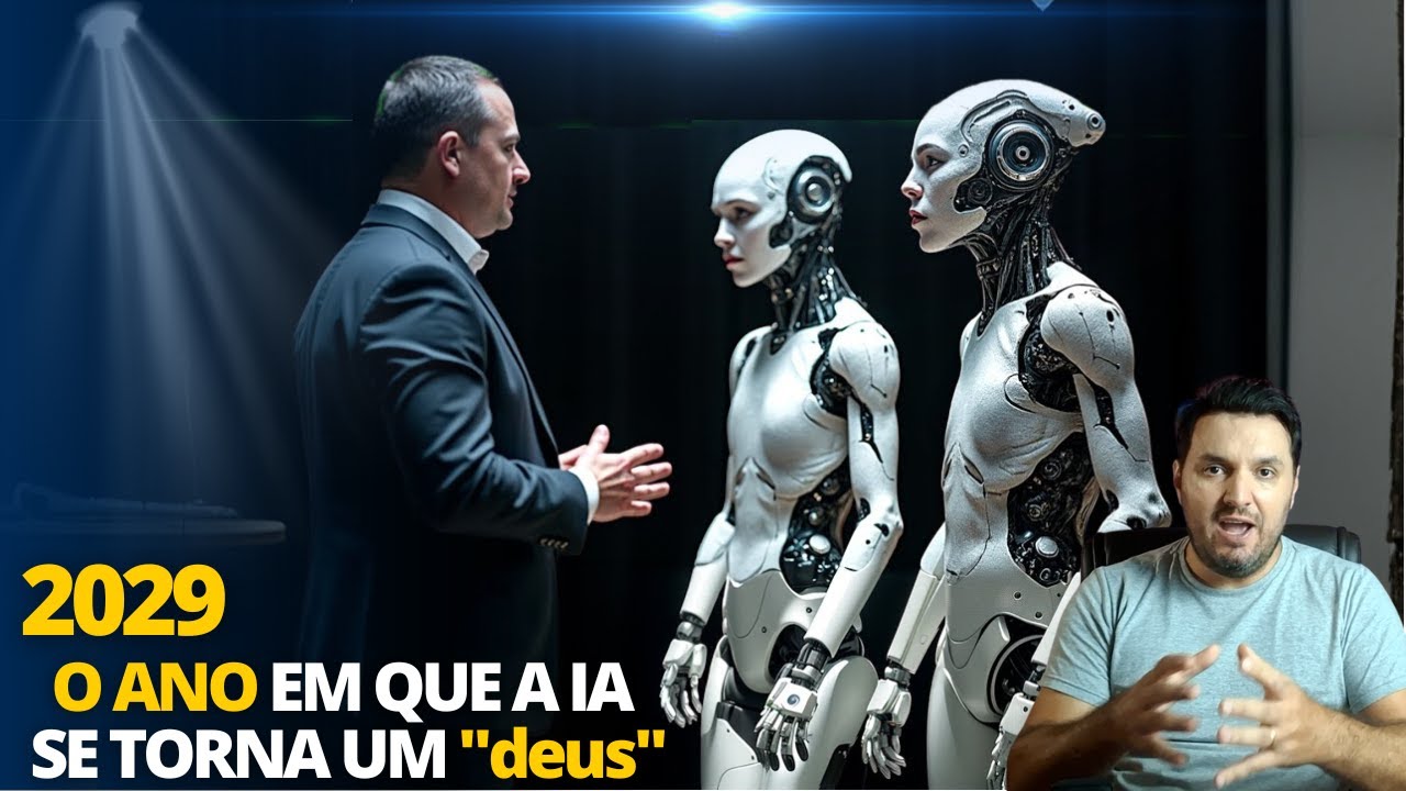 Faltam 4 anos para Fusão Humano-IA e Fim do Envelhecimento | Singularidade e imortalidade chegando?