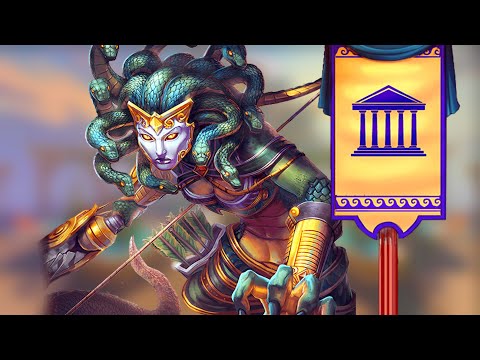 SMITE Medusa Ranked Joust -  Medusa Dominates GOLD PLAYERS