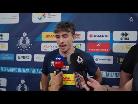 FIPAV Cup Men Elite, Reggio Calabria: Gabriele Laurenzano dopo Italia-Germania 3-2