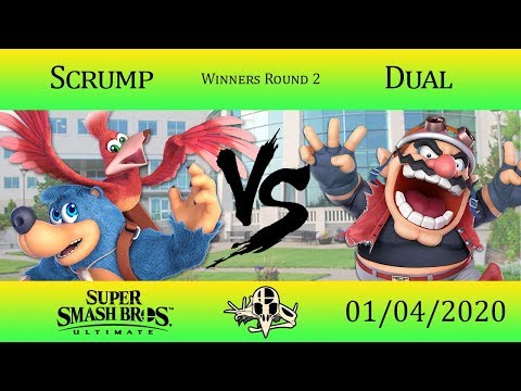 Scrump (Banjo) vs. Dual (Wario) - Winners Round 2 - Pile O' Bones Smash #3