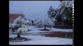 preview picture of video 'ثلوج في الصحراء ....Snow in the desert..... Neige dans le désert'