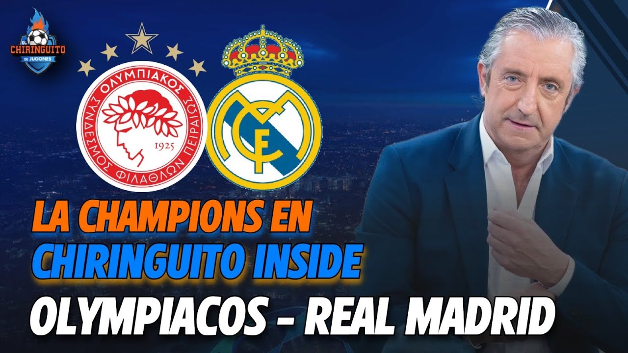 ⚽️ OLYMPIACOS - REAL MADRID | Chiringuito Inside | UCL