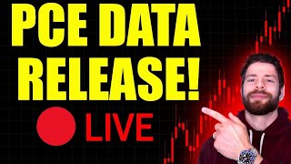 🔴LIVE: CORE PCE INFLATION DATA 8:30AM! STOCK MARKET RUN? LIVE TRADING!