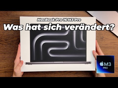 Apple MacBook Pro 16 M3 Pro Unboxing - Was hat sich verändert?