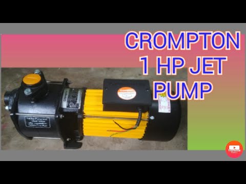 Crompton single phase shallow well jet pump, capacity: 12 fe...