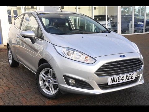 Used Ford Fiesta 1.25 82 Zetec 3dr Moondust silver 2014