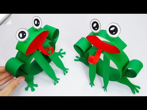 Crazy Frog Moving paper TOYS Easy paper crafts