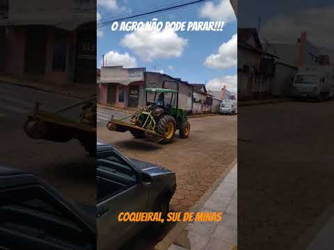 O Agro não pode parar - Estamos em Coqueiral no Sul de Minas Gerais