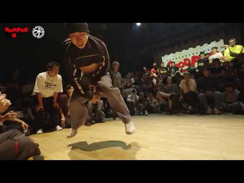 【TOP16】Dragon Style vs MZK │ GOOD FOOT 15th Anniversary Jam │ BREAKIN 3vs3 │ FEworks