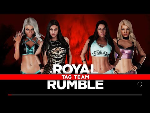 WWE 2K18 -Jinny and Alexa Bliss VS Nikki Bella and Angelina Love