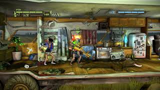 Shoot Many Robots – Goofing Off in the Trailer Lobby (Funny Loadout Showcase)