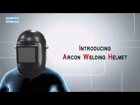 Arcon specified head screen welding helmet, packaging: singl...