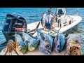 Epic Islamorada Fishing Frenzy Lobster Mahi Mahi Tuna Grouper Catch Clean Cook