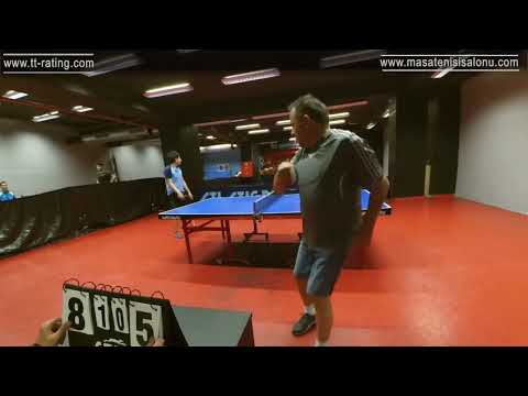 170.TT-Rating Turnuvası - Masa Tenisi - Table Tennis - Match