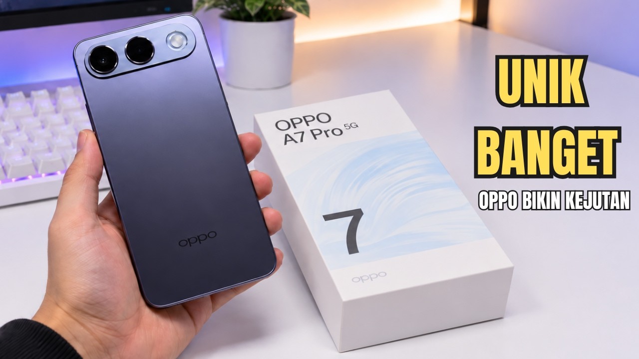 ASLI UNIK BANGET‼️OPPO A7 PRO 5G PAKAI BATERAI 8.000mAh DAN SIAP RESMI DI INDONESIA