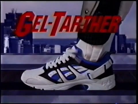 ASICS Gel-Tarther high-speed grinding 30-second commercial (Japan, 1996)