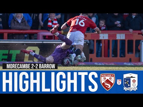 FC Morecambe 2-2 AFC Association Football Club Bar...