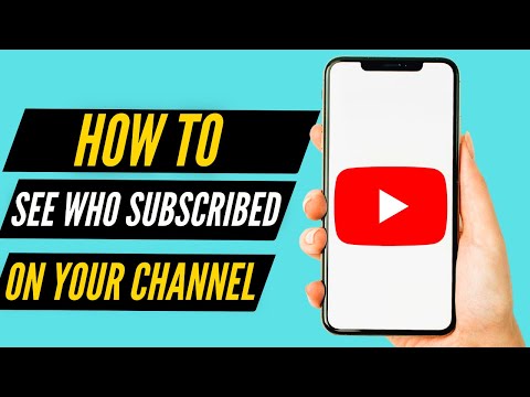 How to See Who Subscribed to Your YouTube Channel (2025)