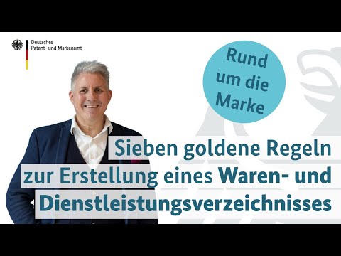 Fehler vermeiden bei der Markenanmeldung: Das Waren- und Dienstleistungsverzeichnis erstellen