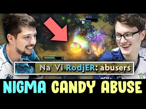Nigma showing CANDY ABUSE on Diretide
