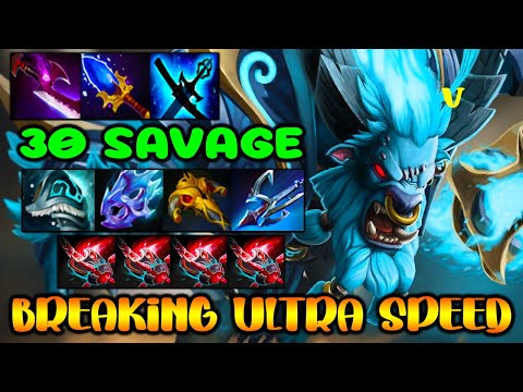 UNBELIEVABLE 30 SAVAGE [ Spirit Breaker ] LONG TIME NO SEEN - BREAKING SPIRIT - DOTA 2 GAMEPLAY
