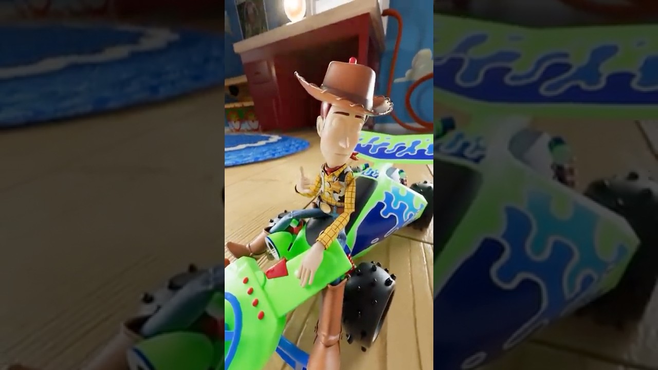 Toy Story: Woody Daps Up Buzz