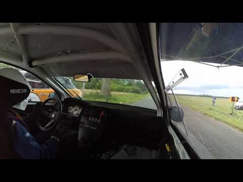 VII Power Stage Bednary 2017 - Michał Kolasiński - Honda Civic EP3 Type R #43 (onboard)