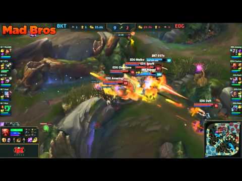 TOP 10 Teamfights in League of Legends World Championship 2015