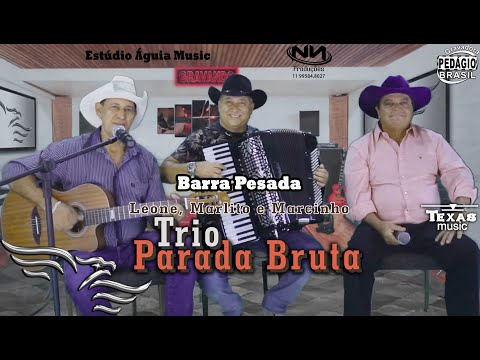 Barra Pesada - TRIO PARADA BRUTA - Leone, Marlito e Marcinho (Gravado no Estúdio Águia Music)