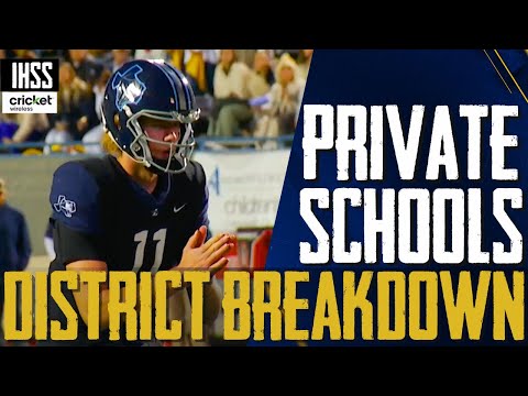 District Breakdowns: Private Schools
