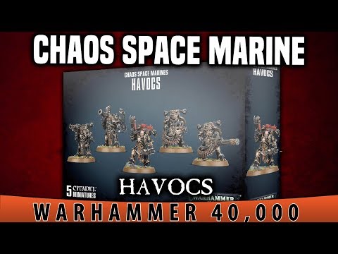BoLS Unboxing | Chaos Space Marine Havocs | Warhammer 40000