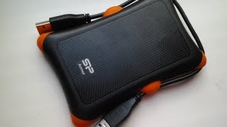 ⌨Как форматировать внешний жесткий диск Silicon Power Armor A30 \ How to format external hard drive