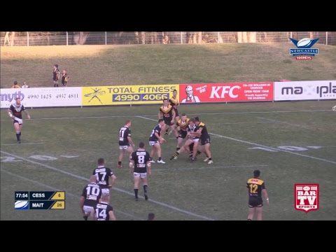 2017 Newcastle RL Round 15 - Cessnock Goannas v Maitland Pickers