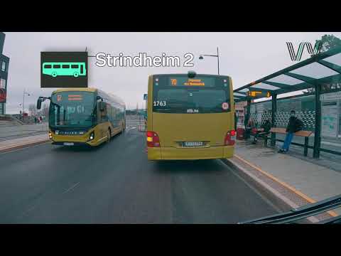 Linje 10 Rate - Sentrum - Strindheim - Sæterbakken