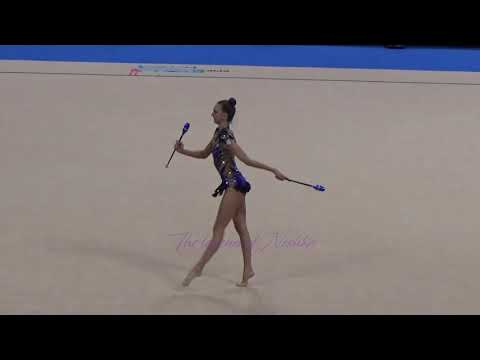 Elena MILENKOVIC (CRO) clubs - 2015 Stuttgart worlds Qualifs