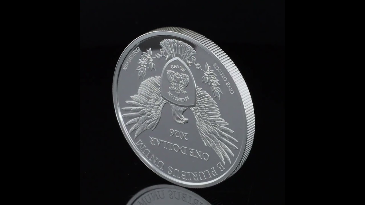 2026 Ascension Island 1 oz. Silver $1 Independence Liberty